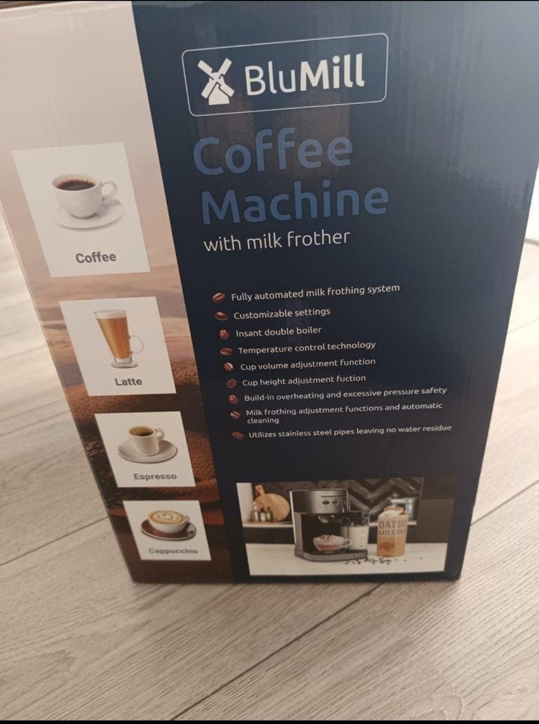 BluMill koffiemachine, Ophalen, Afneembaar waterreservoir, Gebruikt, Koffiemachine