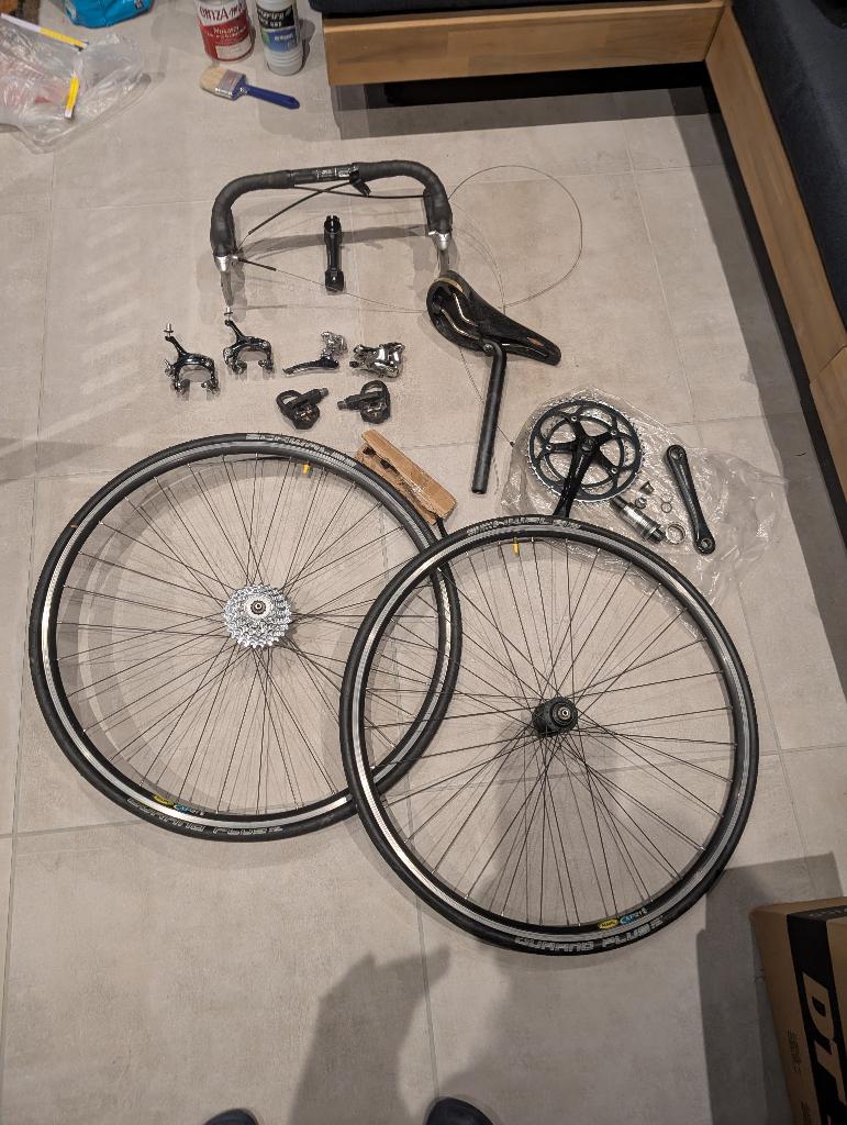 Cannondale CAAD 5 groupset & Mavic CXP21 wheels, Ophalen of Verzenden, Gebruikt, Racefiets, Cannondale