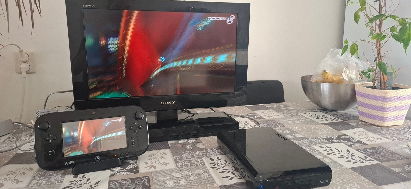 Nintendo Wii-U Compleet met spellen, Spelcomputers en Games, Spelcomputers | Nintendo Wii U, Gebruikt, Met 3 controllers of meer