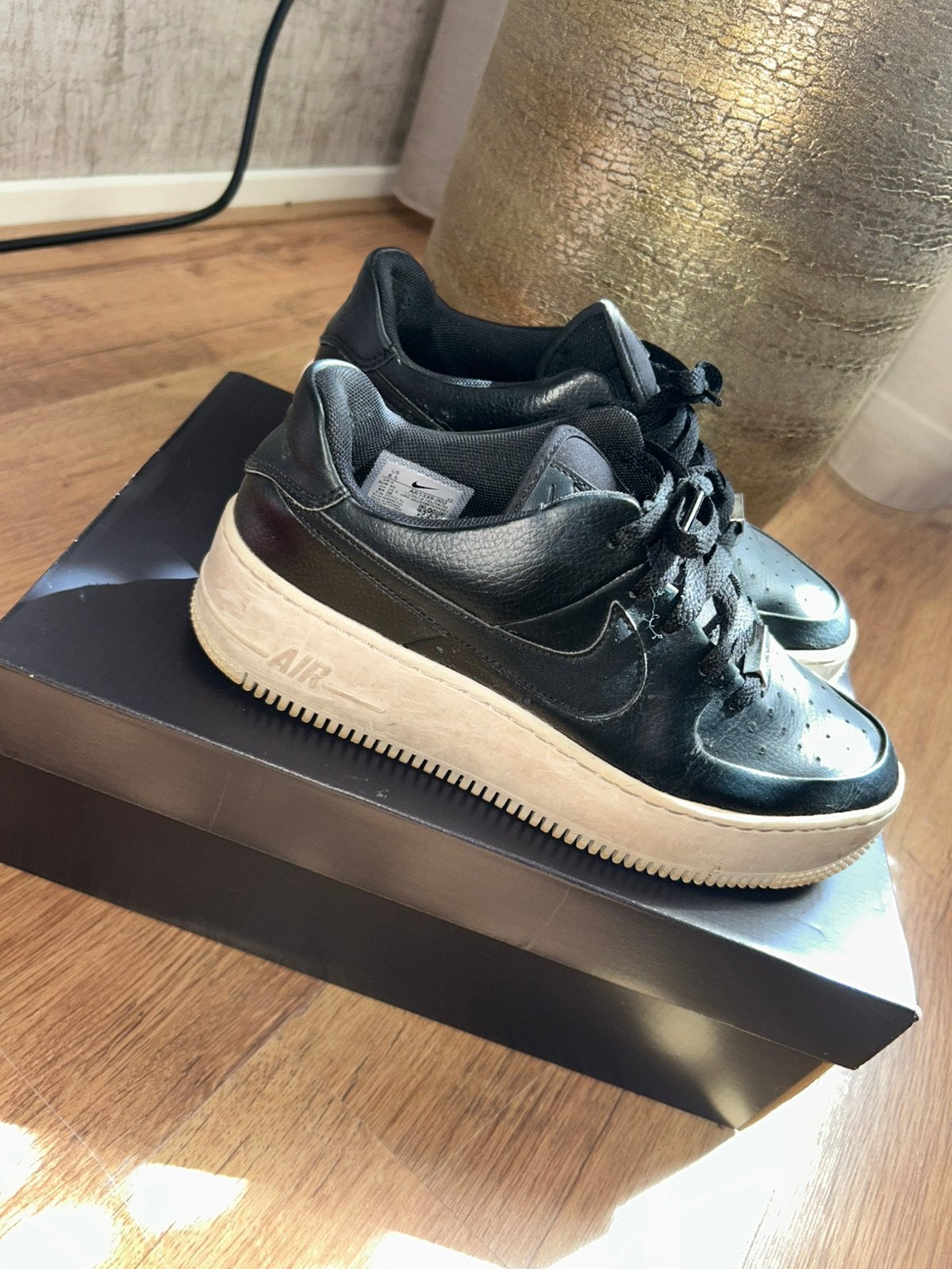Nike air force 1 sage low, Ophalen of Verzenden, Zo goed als nieuw, Wit, Sneakers of Gympen