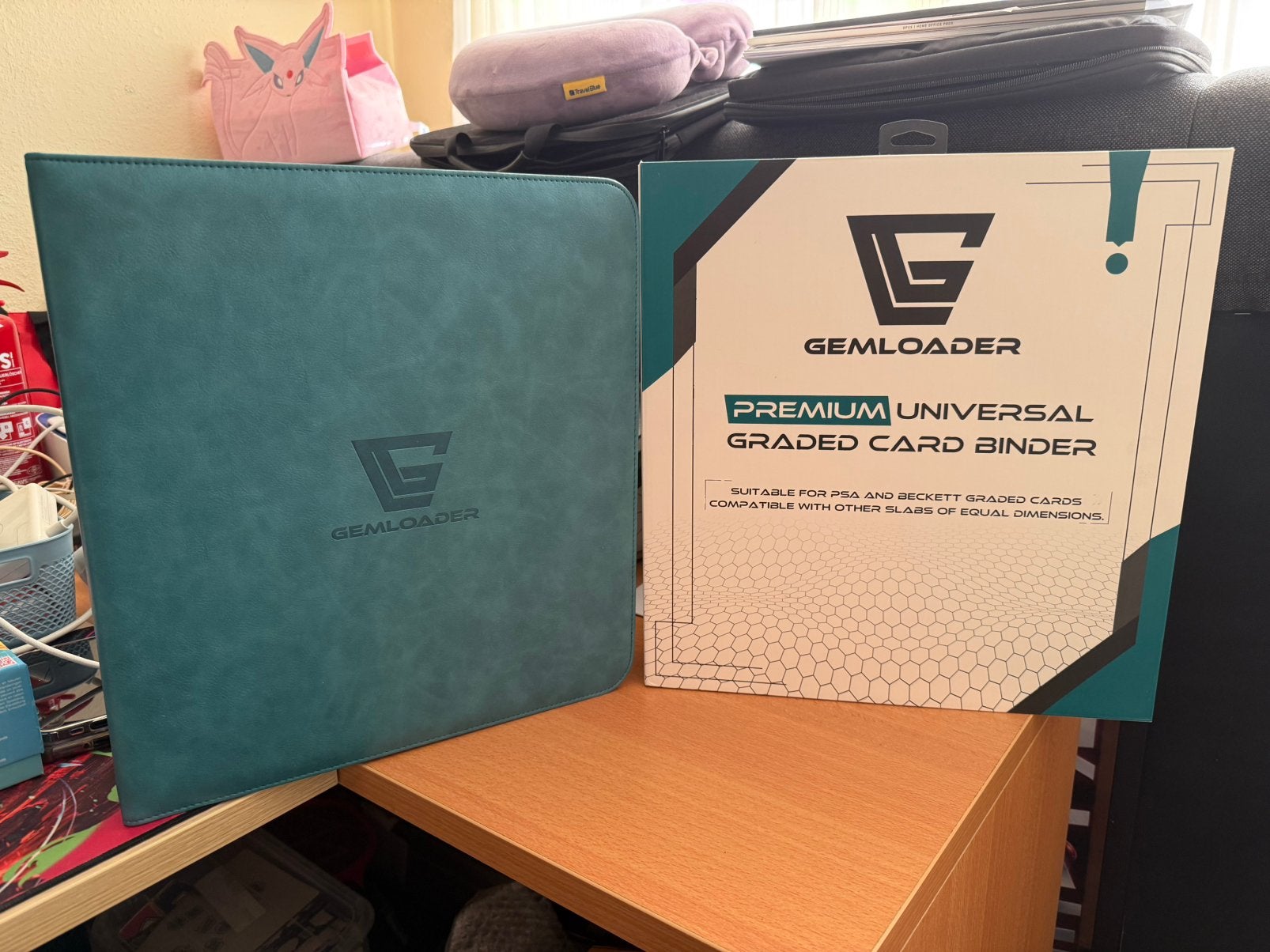 Gemloader PSA CGC BGS Binder - Turquoise kleur, Ophalen of Verzenden, Zo goed als nieuw