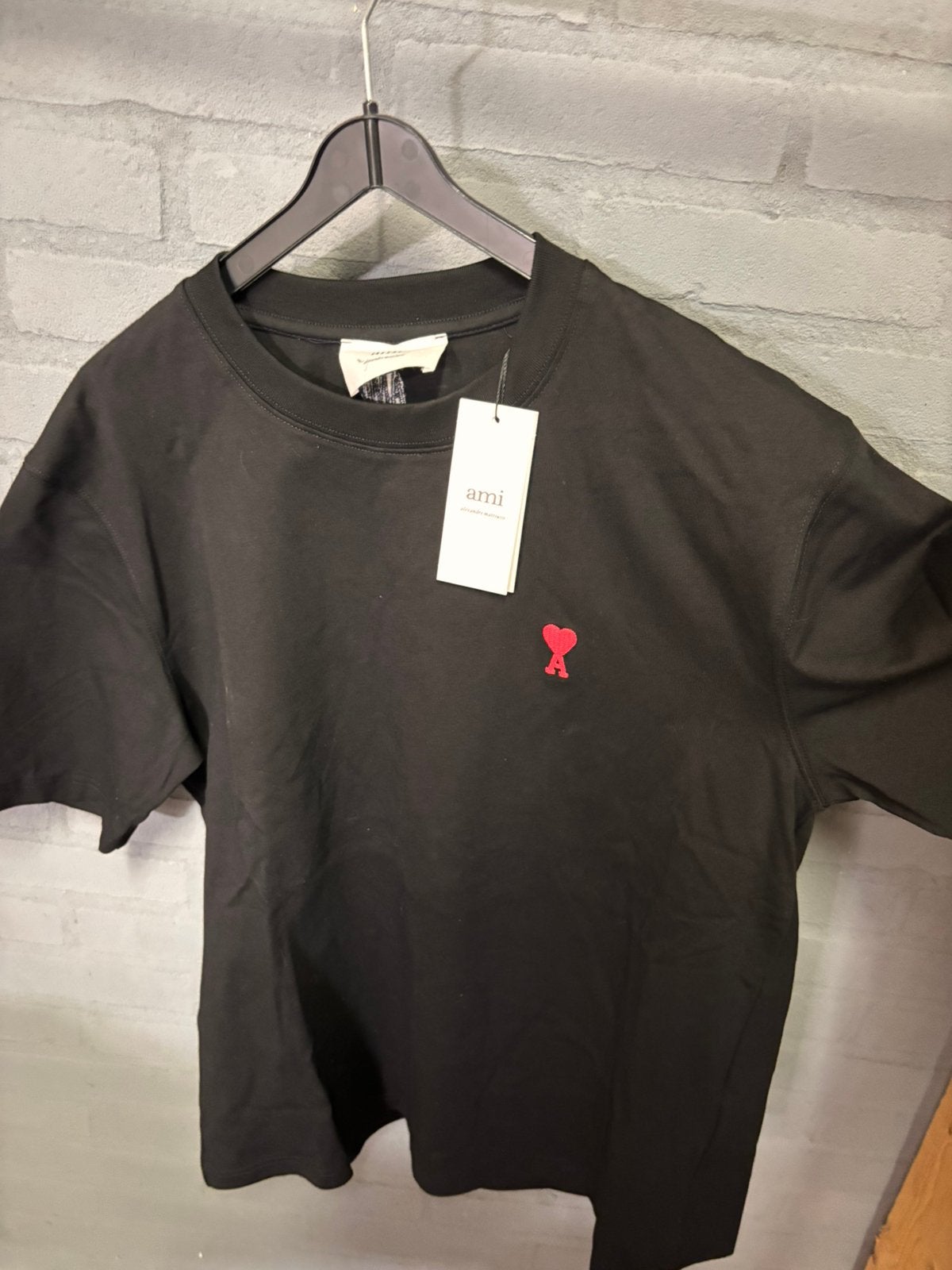 Ami paris shirt maat s, Ophalen of Verzenden, Nieuw, Maat 46 (S) of kleiner, Zwart