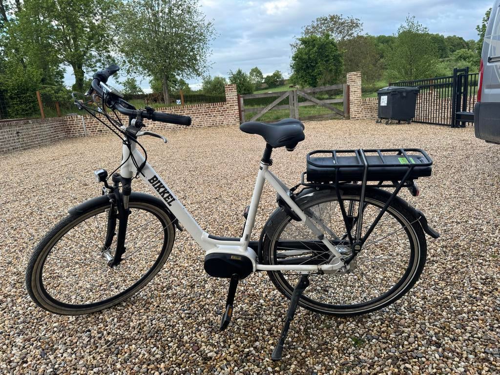 Bikkel E-bike - Comfortabele elektrische fiets, Gebruikt, 51 tot 55 cm, 30 tot 50 km per accu, Ophalen