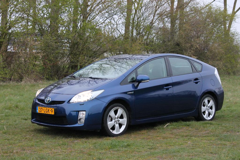 Toyota Prius 1.8 Full Hybrid 136PK Aut 2010 Blauw, Auto's, 136 pk, 4 cilinders, Blauw, Alcantara