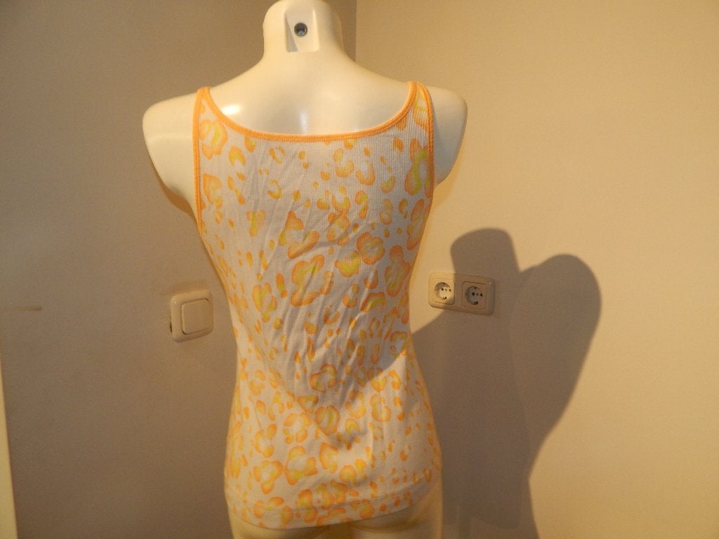 Marccain zomerse top printje in felle frisse kleuren N4 40, Maat 38/40 (M), Zo goed als nieuw, Zonder mouw, Marccain