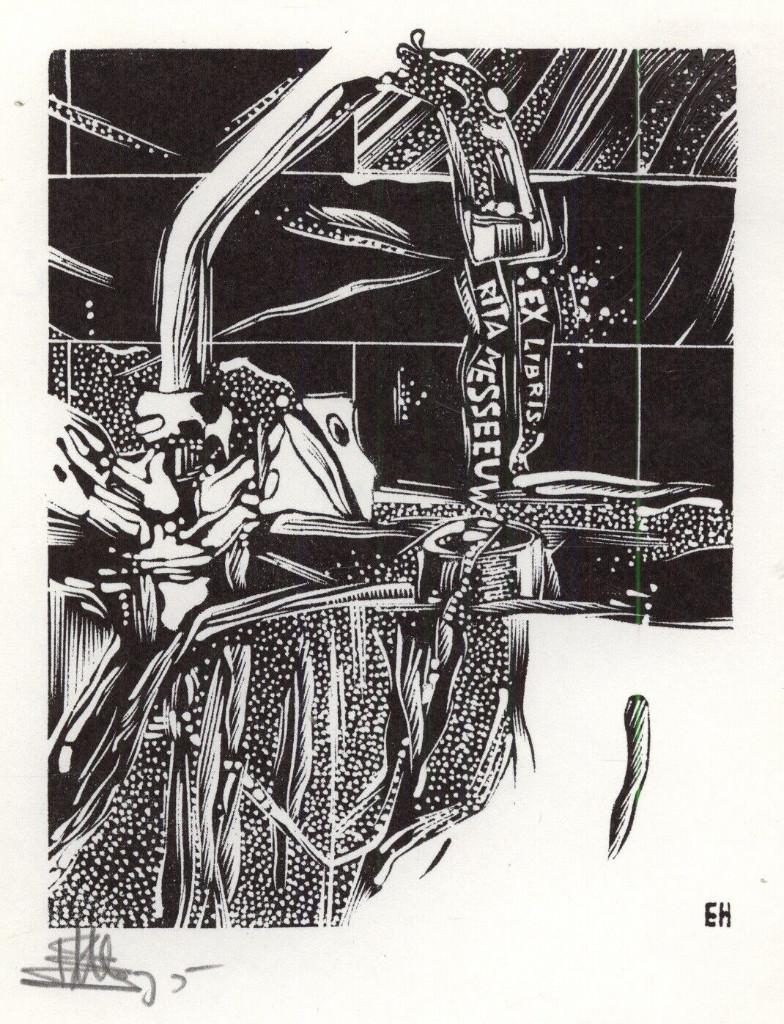 2041 Ex Libris België : Emiel Hoorne, z.j., Verzenden