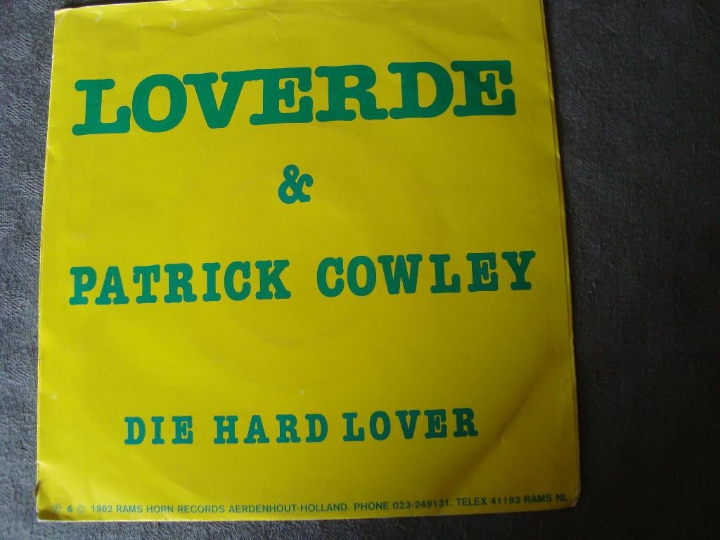 Loverde patrick vowley- die hard lover, Ophalen of Verzenden, Zo goed als nieuw, Pop, Single