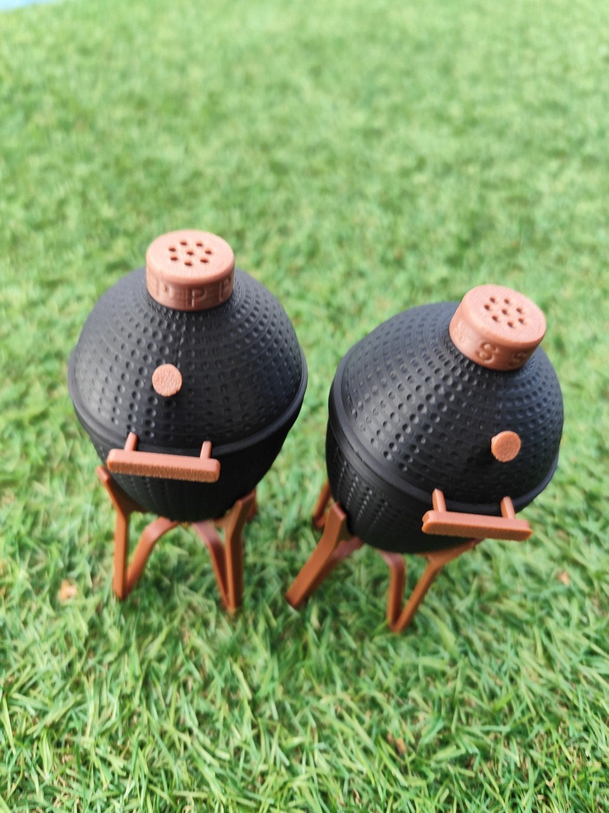 BBQ peper- en zoutstel (mini BBQ), Tuin en Terras, Ophalen of Verzenden, Nieuw, Onbekend