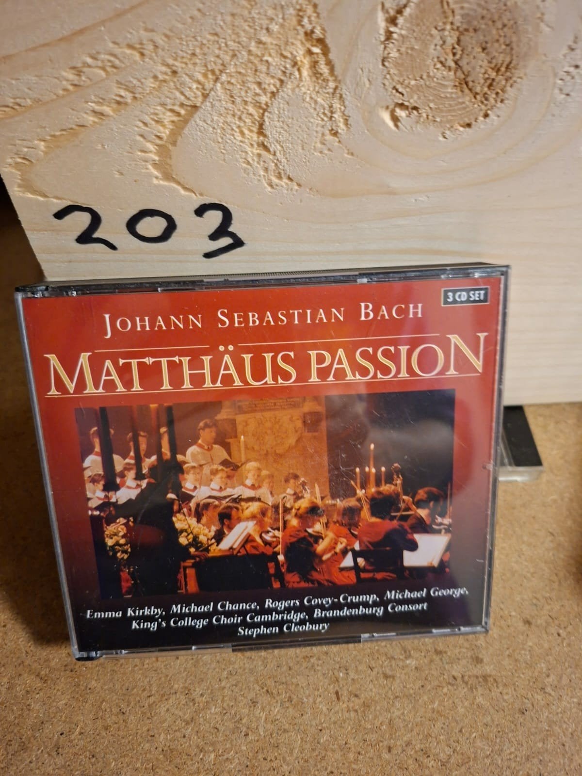 Johann Sebastian Bach - Matthäus Passion (3 CD Set), Cd's en Dvd's, Gebruikt, Boxset, Ophalen of Verzenden, Oratorium