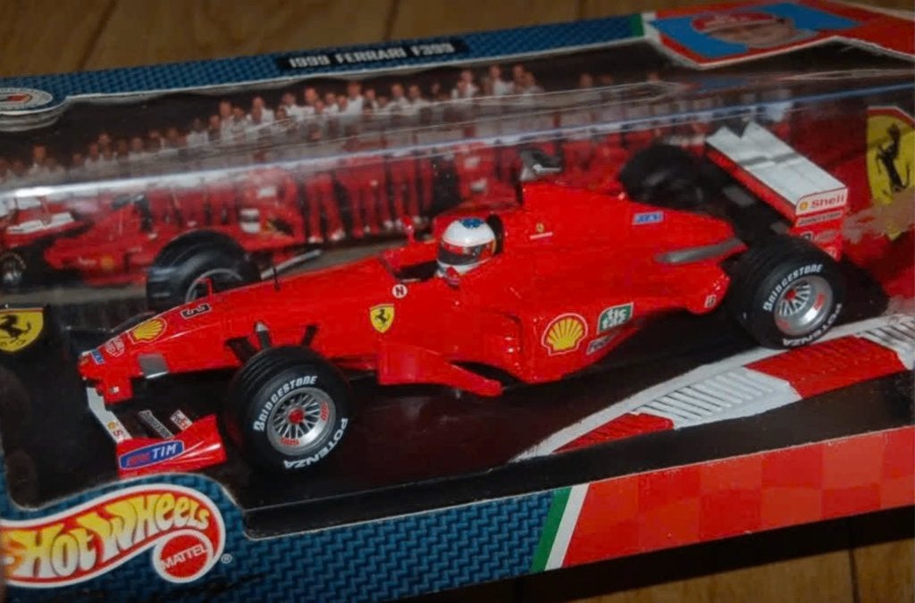 1:18 Ferrari F1 F399 Michael Schumacher Hotwheels WRH, Hobby en Vrije tijd, Verzenden, Zo goed als nieuw, Auto, Hot Wheels
