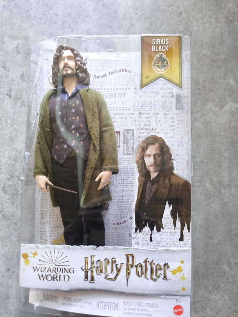 Sirius Black Harry Potter, Mattel, Ophalen of Verzenden, Nieuw, Actiefiguurtje