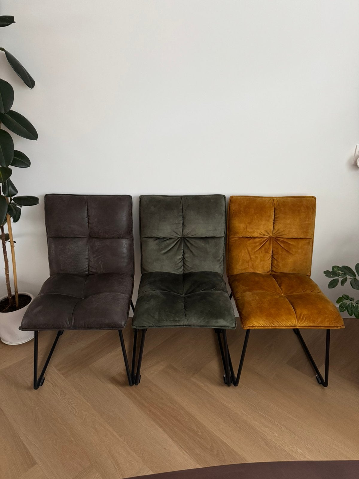 6x eetkamerstoel Eleonora, Ophalen, Gebruikt, Overige kleuren, Stof