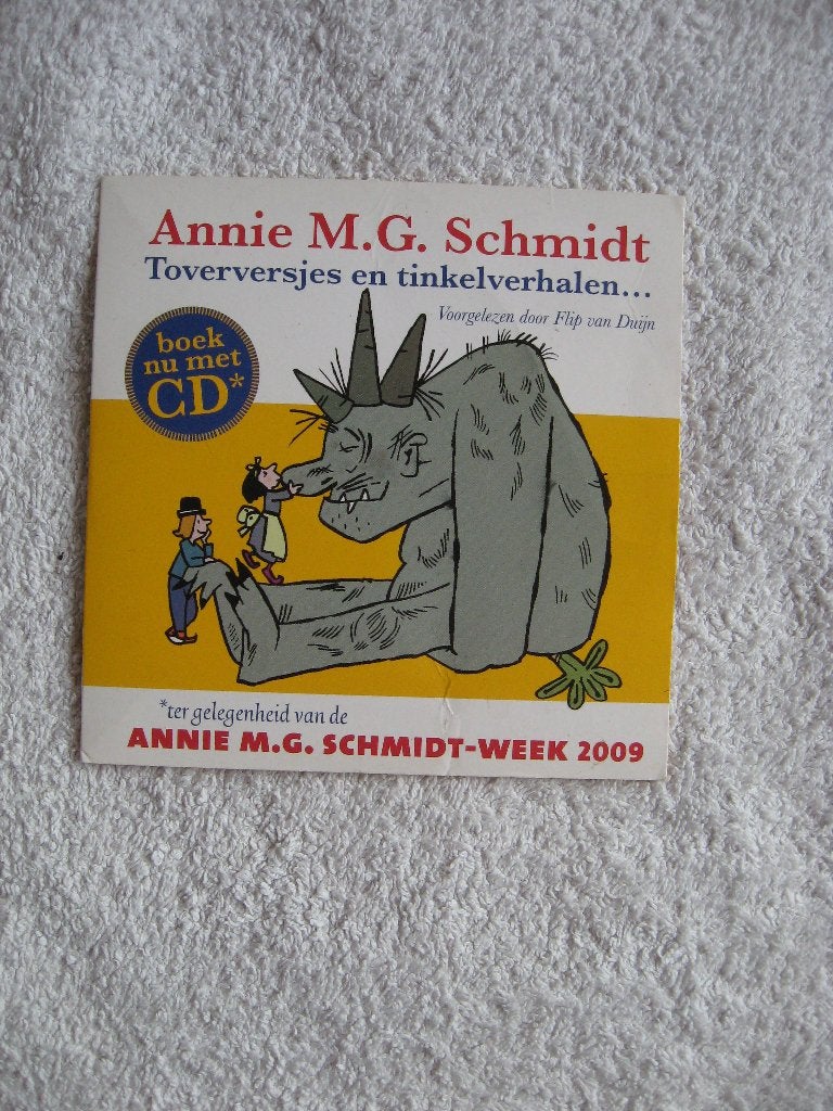 Annie MG Schmidt - Toverversjes en tinkelverhalen (zeldzaam), Ophalen of Verzenden, Annie M.G. Schmidt, Cd