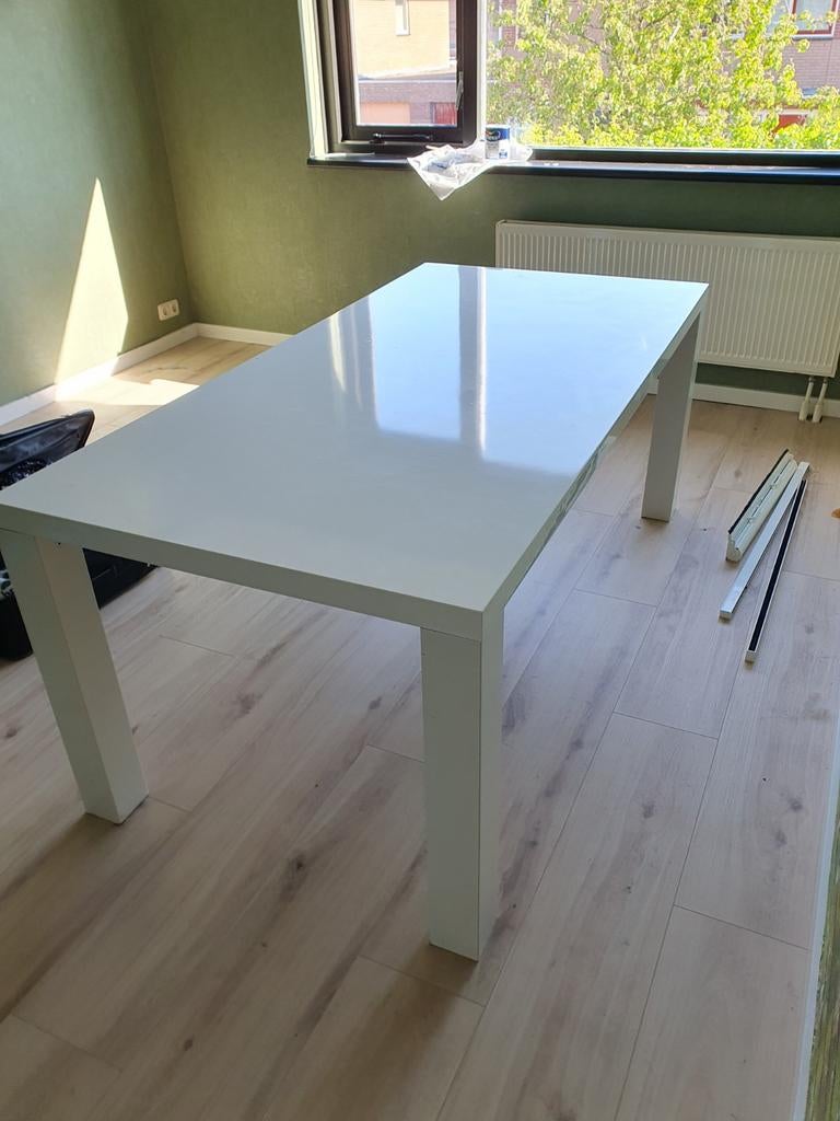 Ikea eetkamertafel 90x180cm, Huis en Inrichting, Tafels | Eettafels, Ophalen, Gebruikt, Rechthoekig, 50 tot 100 cm
