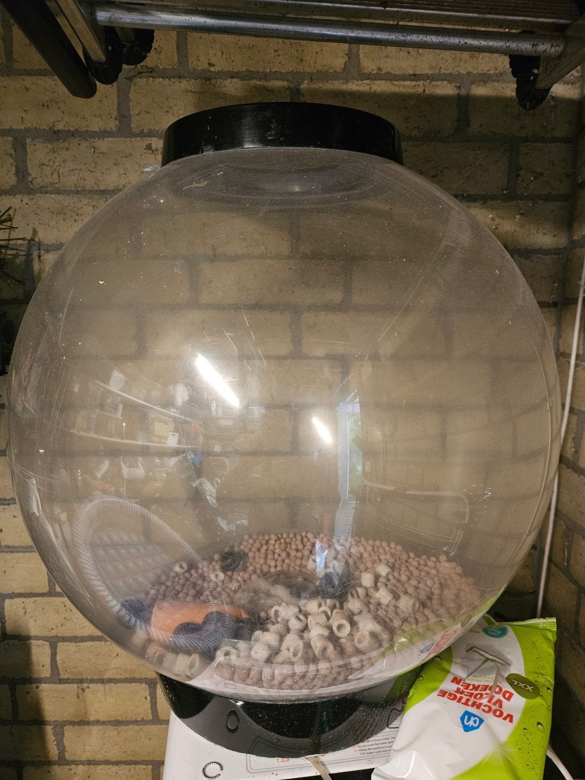 BiORB 105, Ophalen, Leeg aquarium