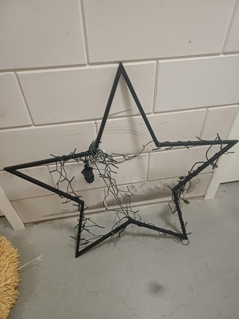 Kerstster B89cm, Ophalen of Verzenden, Zo goed als nieuw