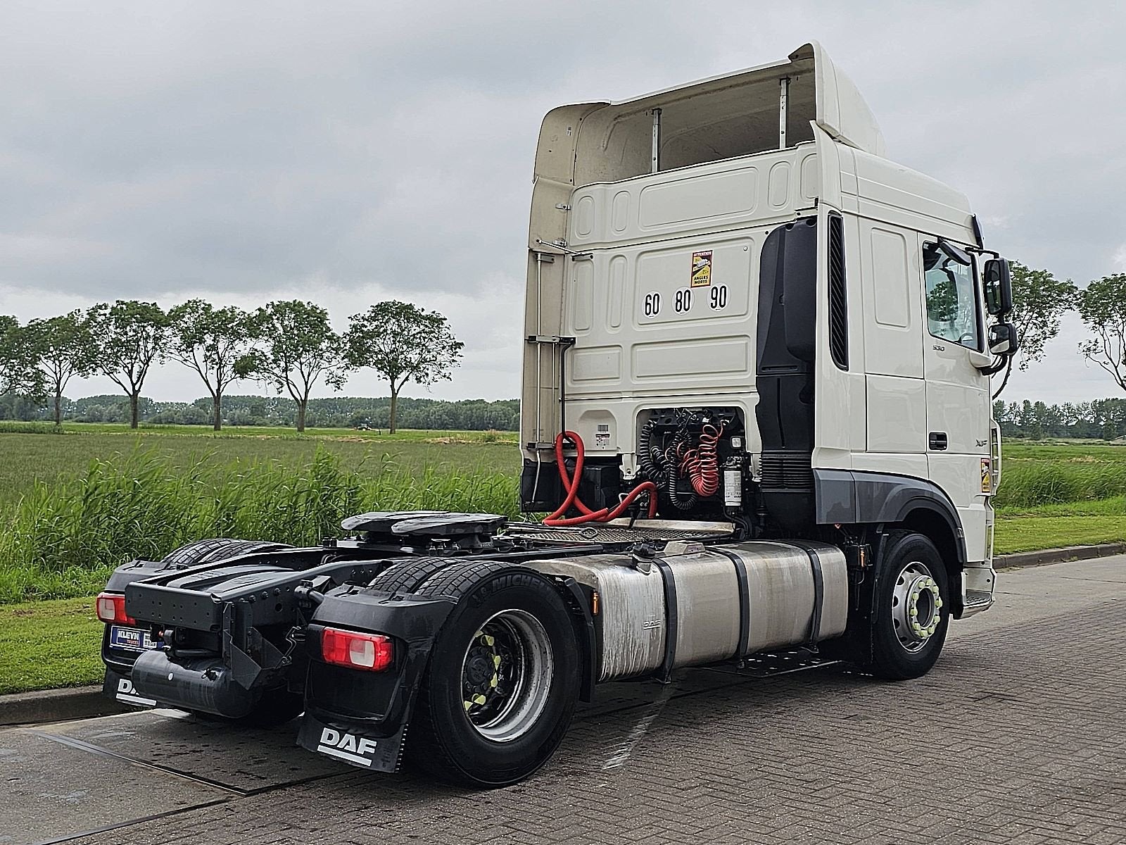 DAF XF 530, Automaat, Euro 6, Wit, Bedrijf