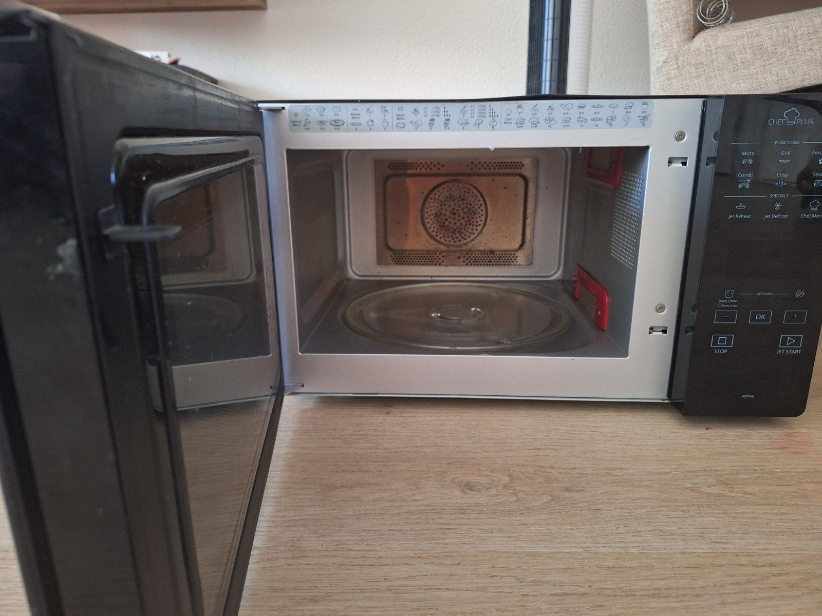 Whirlpool combi oven, Ophalen, Zo goed als nieuw, Oven