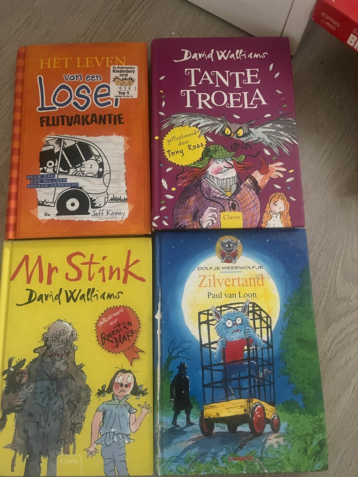 Kinderboeken: Het Leven van een Loser, Tante Troela, Mr Stin, Ophalen, Gelezen, Fictie algemeen