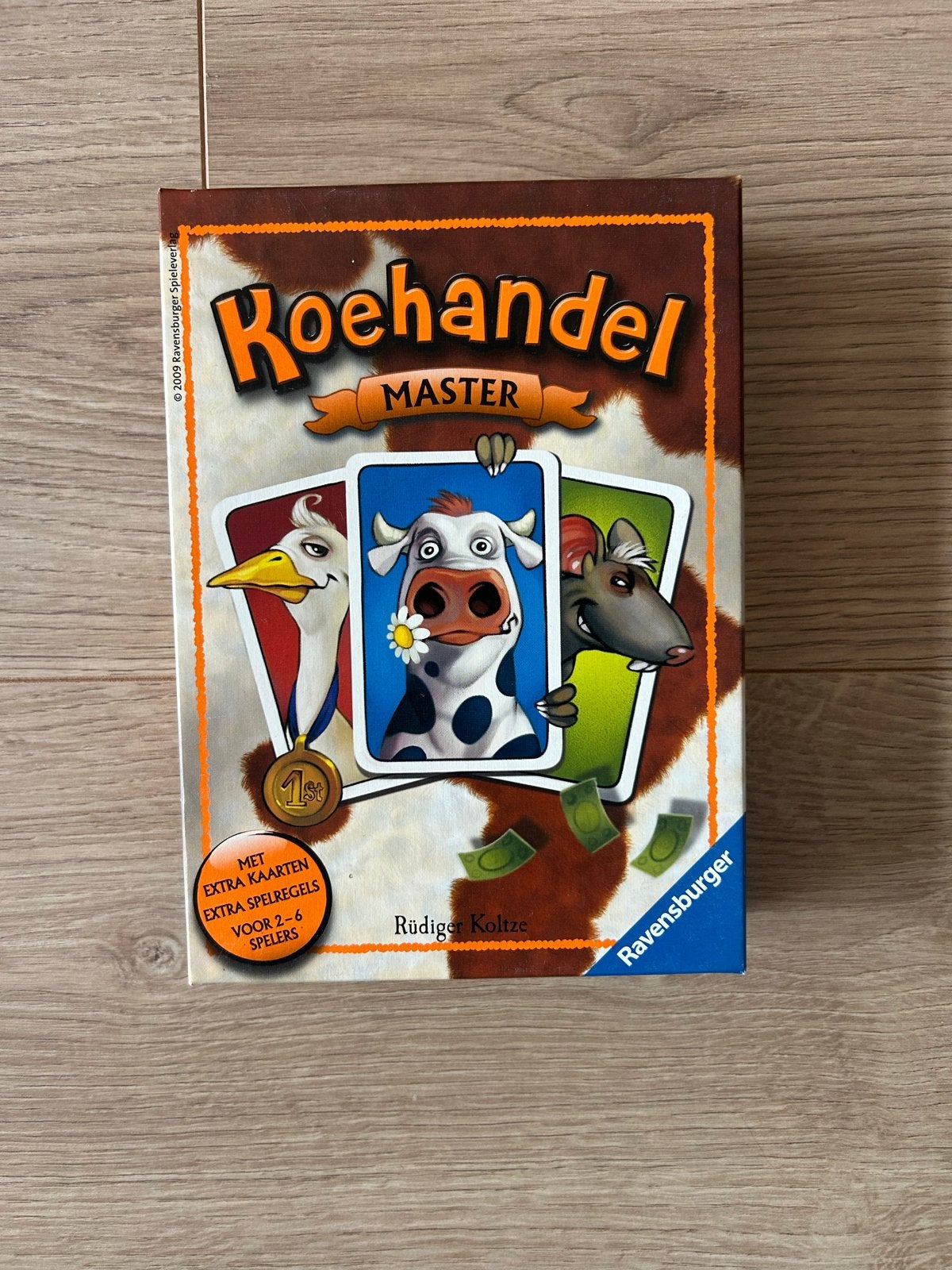 Koehandel Master - Ravensburger kaartspel (2-6 spelers), Drie of vier spelers, Ophalen of Verzenden, Gebruikt