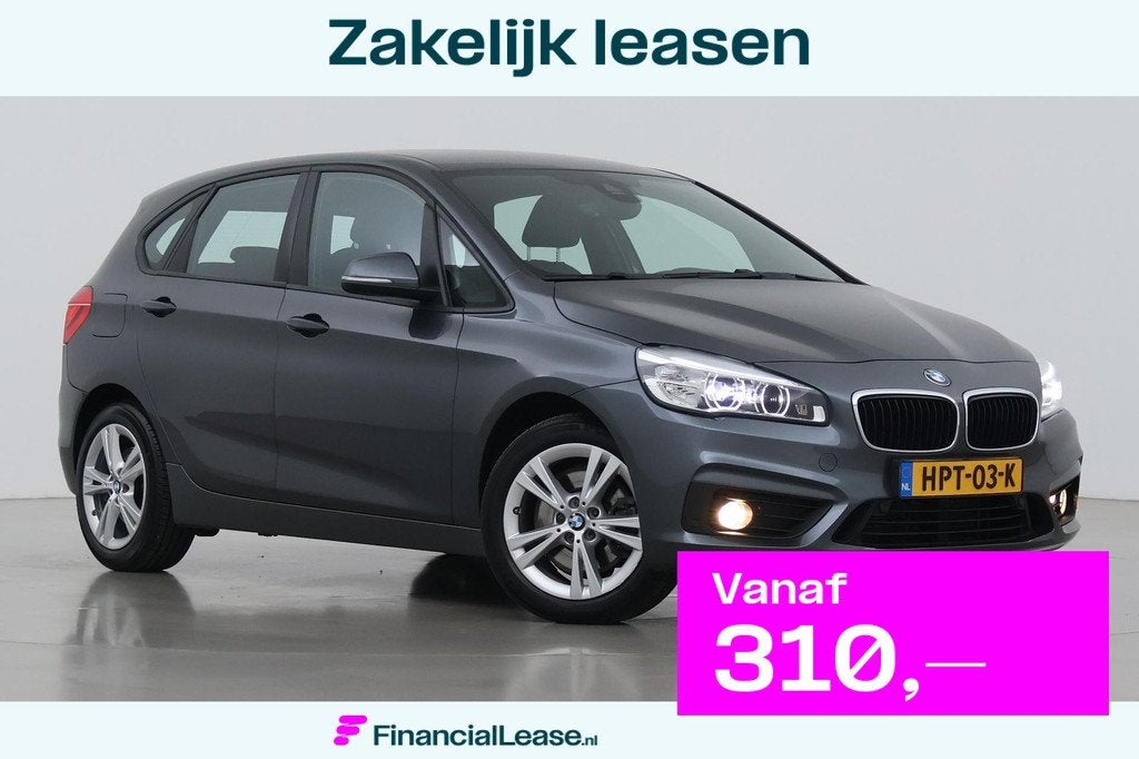 BMW 2-serie Active Tourer 225i xDrive High Executive | Leder, Automaat, 1998 cc, Automatische klimaatregeling, Gebruikt