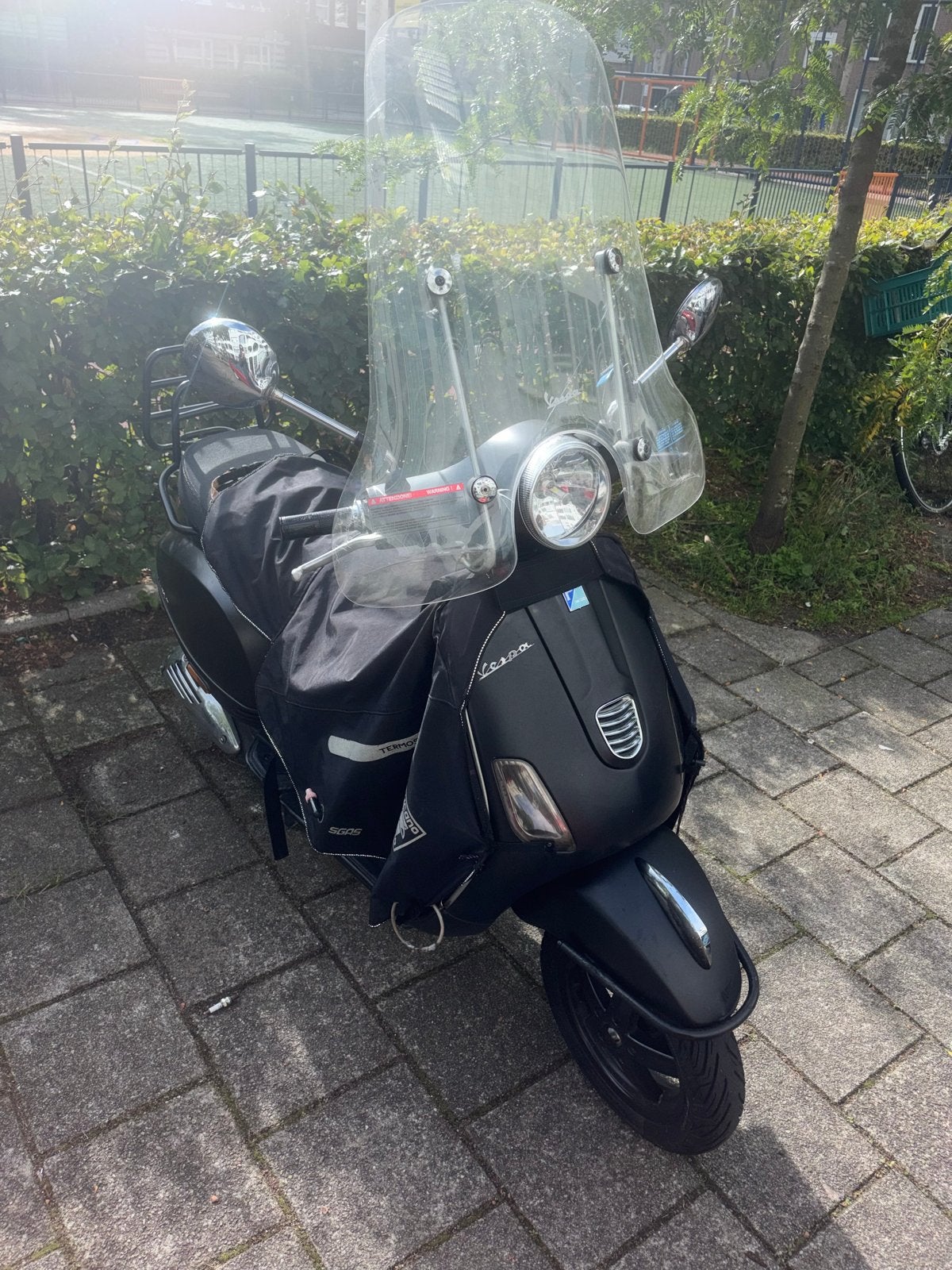Vespa LX50 4T Mat Zwart, Gebruikt, Overige modellen, Maximaal 45 km/u, Ophalen of Verzenden