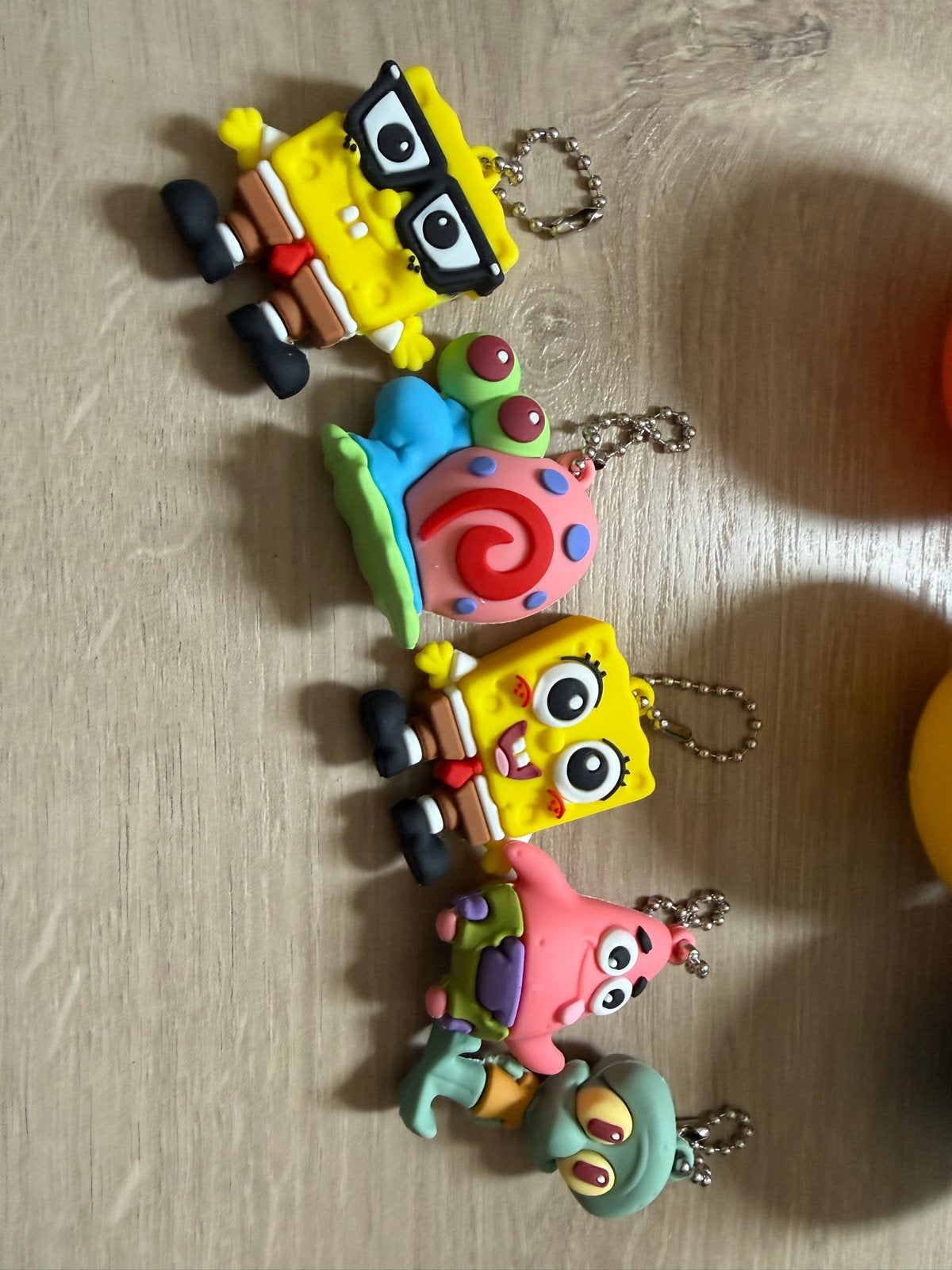 SpongeBob Sleutelhangers - Set van 5 Figuren, Ophalen of Verzenden, Nieuw