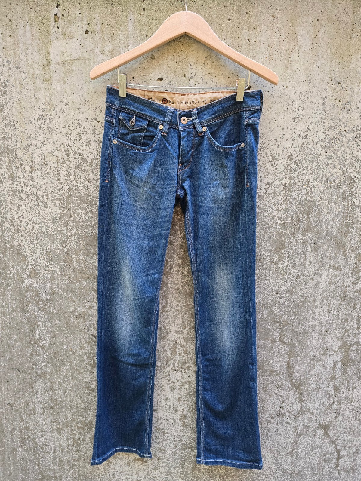 Kuyichi CANDY low lean shoecut jeans diep surf blauw W26 L32, Blauw, Nieuw, Ophalen of Verzenden, Kuyichi