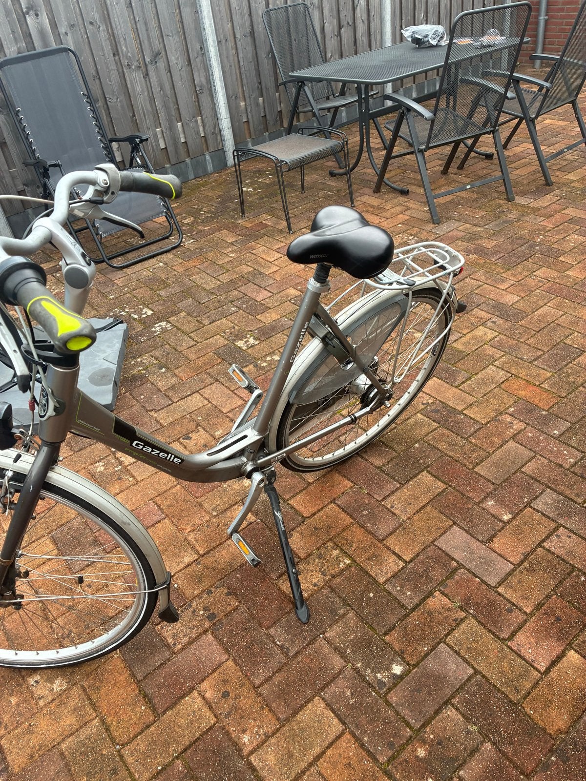 Gazelle fiets met lage instap, Fietsen en Brommers, Fietsen | Dames | Damesfietsen, Ophalen, Velgrem, Gazelle, 53 tot 56 cm