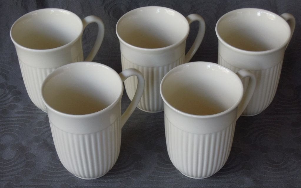 Nr TT95: 5 Wedgwood Edme bekers, Wedgwood, Klassiek, Ophalen of Verzenden, Zo goed als nieuw