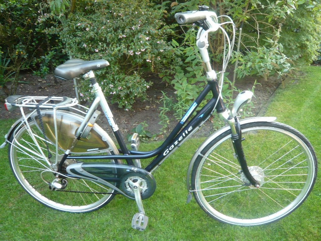 mooie sportieve 28"57cm  aluminium Gazelle Medeo alu lite8x3, Fietsen en Brommers, Fietsen | Dames | Damesfietsen, Ophalen, Gebruikt