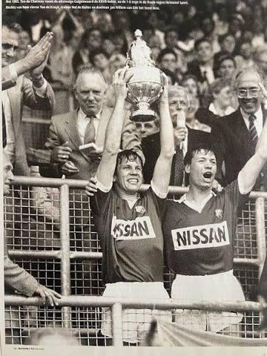 KNVB bekerfinale 1984/1985, Verzamelen, Sportartikelen en Voetbal, Zo goed als nieuw, Ophalen of Verzenden