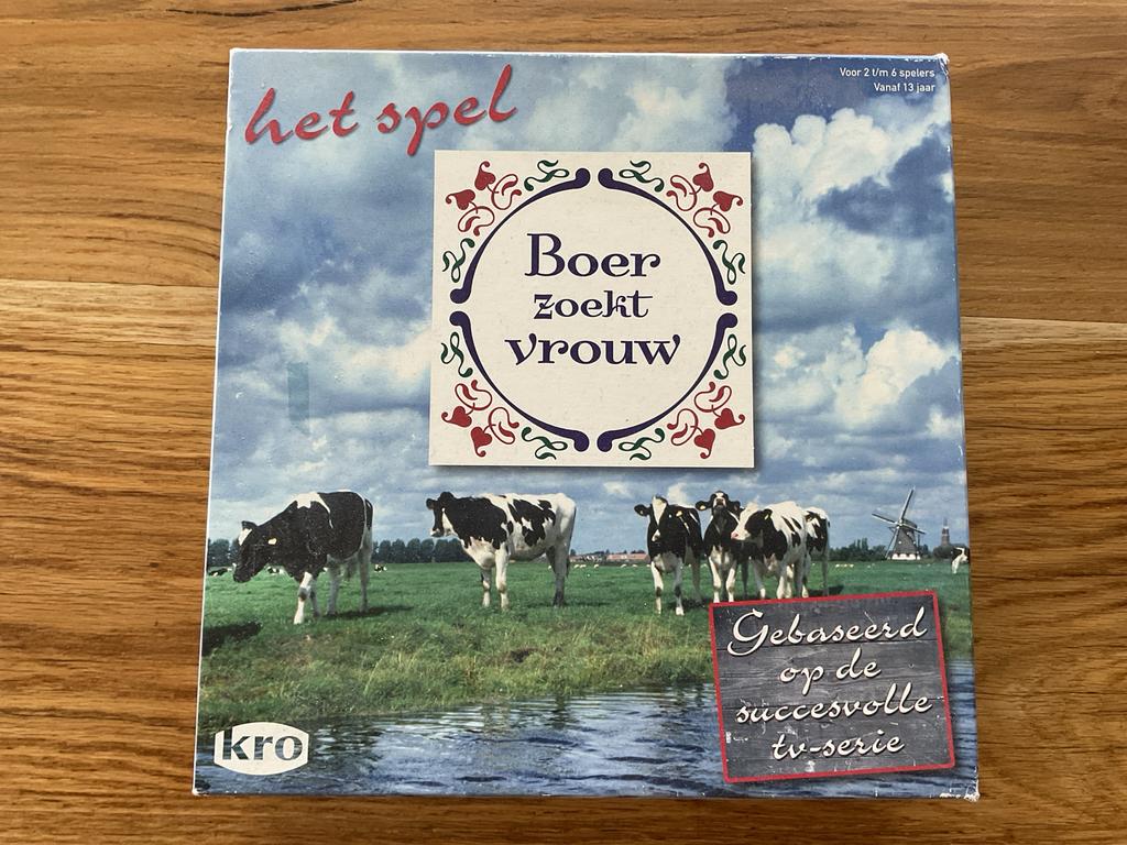 Boer zoekt Vrouw het spel, Drie of vier spelers, Ophalen of Verzenden, Gebruikt