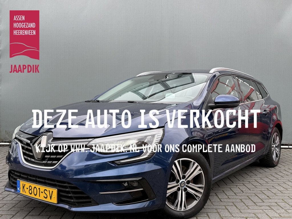 Renault Mégane Estate BWJ 2021 1.6 E-Tech Plug-In 122 PK Hy, Auto's, Renault, Bedrijf, Te koop, Mégane, ABS, Achteruitrijcamera