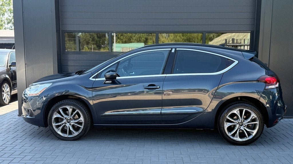 Citroen DS4 1.6 THP So Chic|Automaat|stoelverwarming|Cruise|, Auto's, Citroën, Euro 5, Gebruikt, 715 kg, Blauw