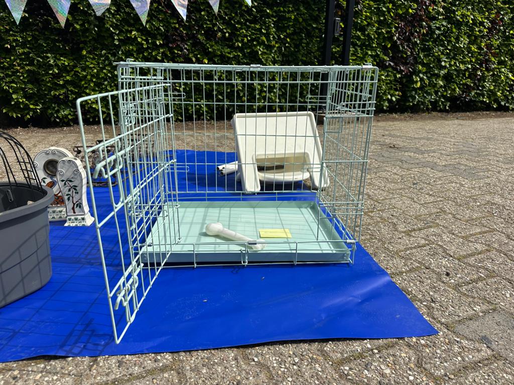 Honden bench, Ophalen
