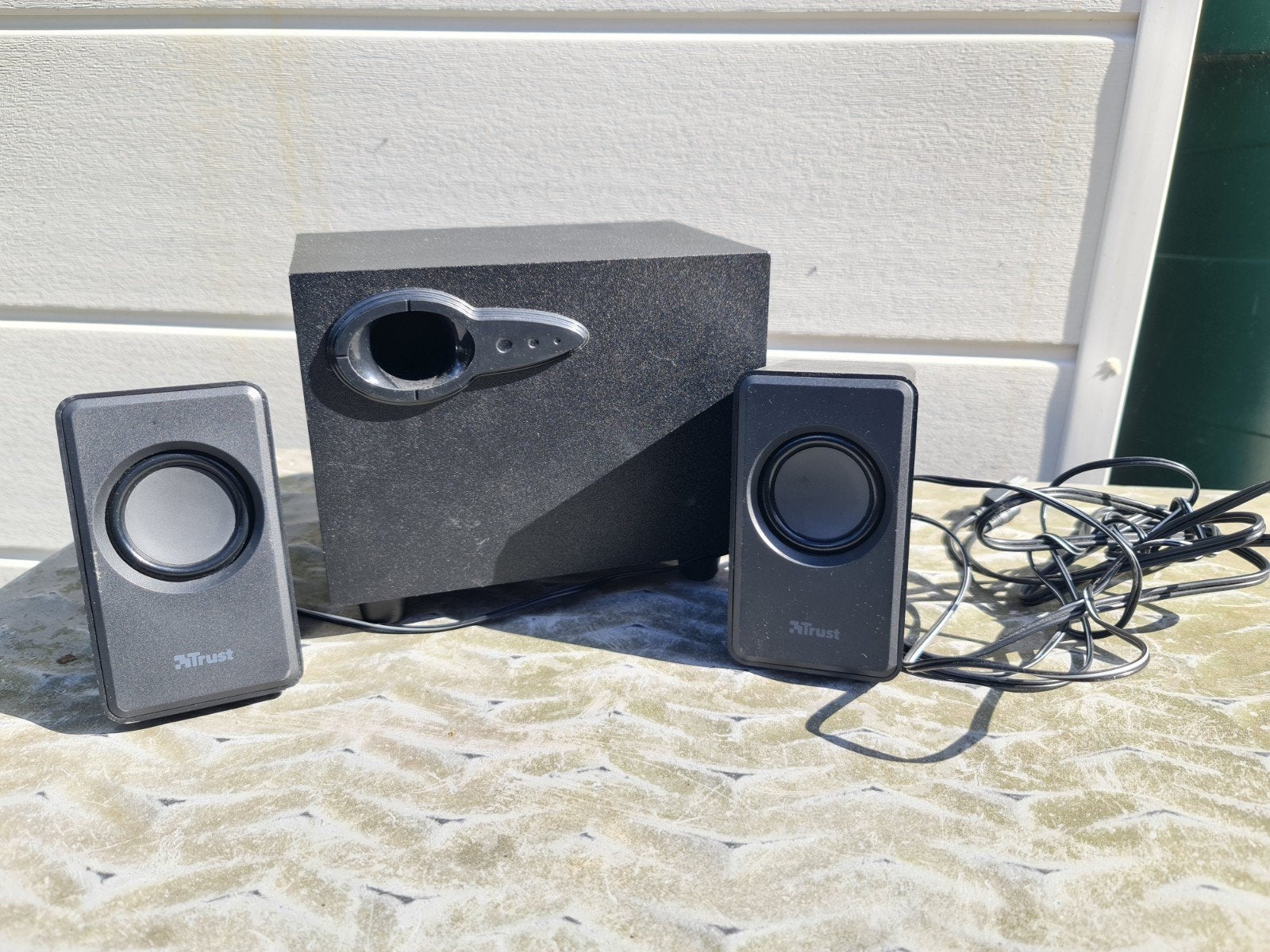 Trust PC speaker set, Computers en Software, Pc speakers, Ophalen of Verzenden, Zo goed als nieuw