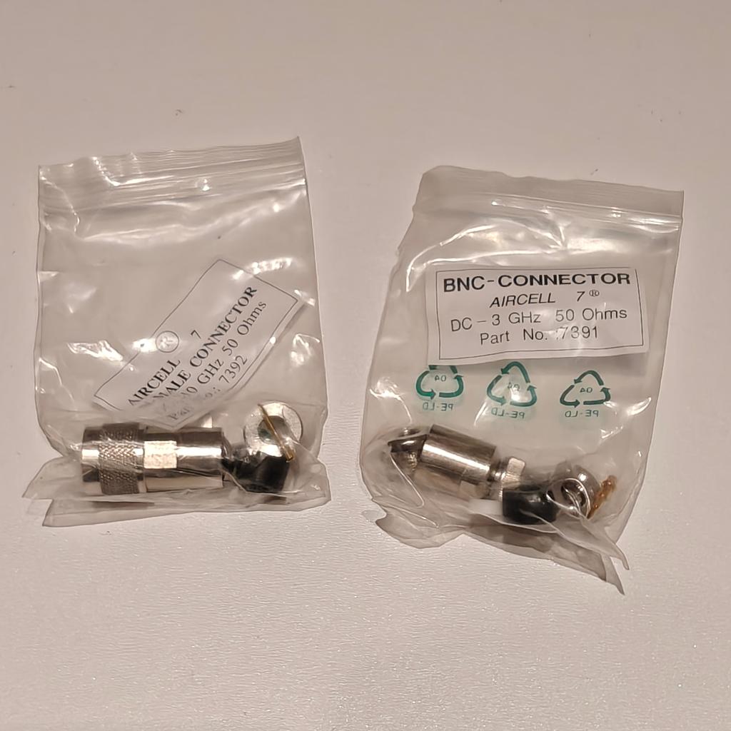 Aircell 7 BNC en N-Connector, Ophalen of Verzenden, Nieuw