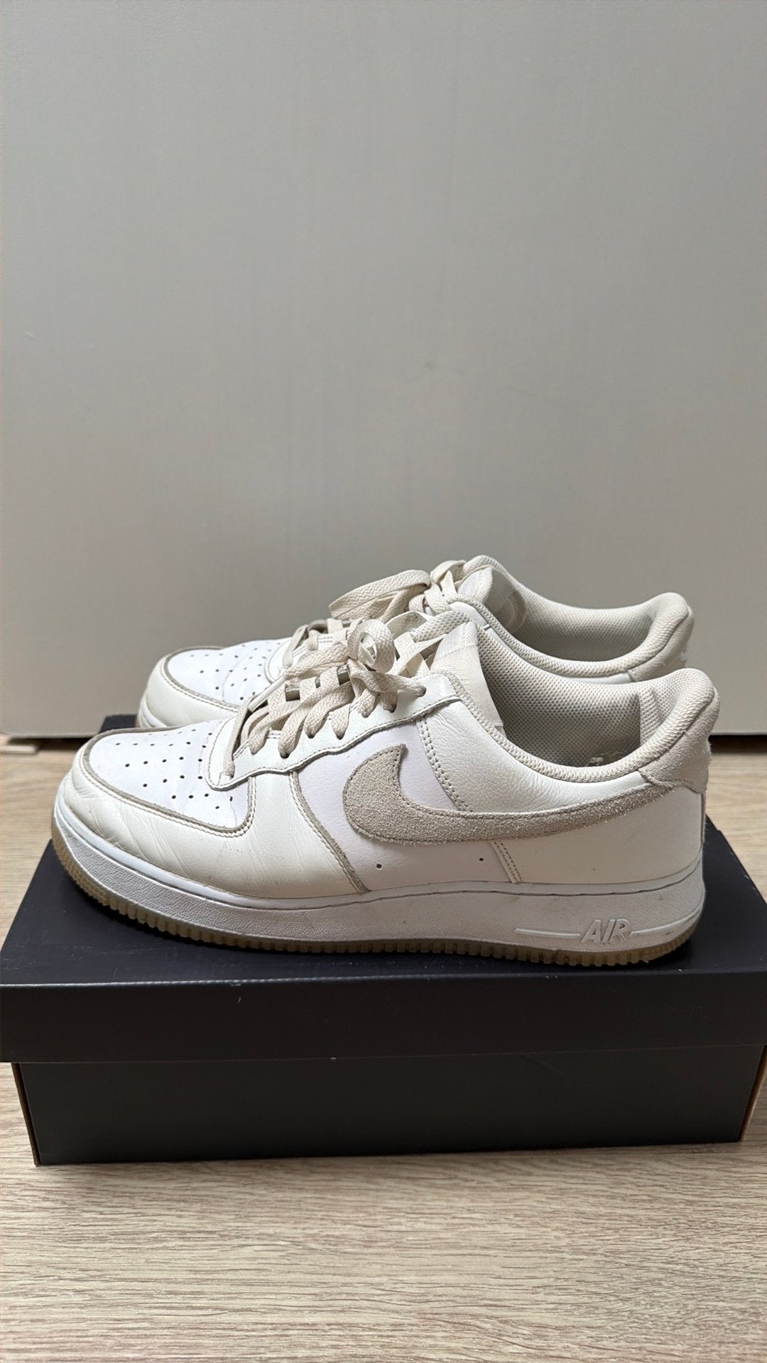 Nike Air schoenen maat 44, Verzenden, Wit, Sneakers of Gympen, Gedragen
