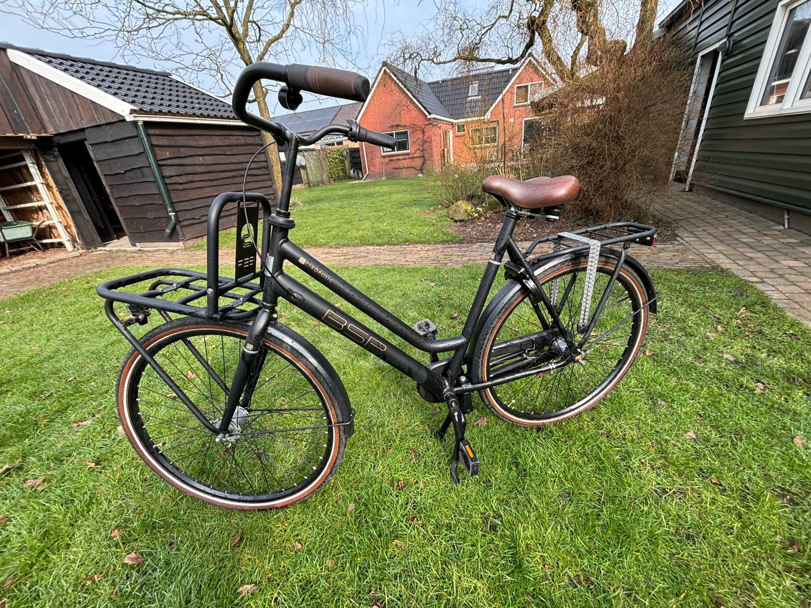 BSP Metropolis transportfiets, Versnellingen, 56 cm of meer, Zo goed als nieuw, 0 zitjes