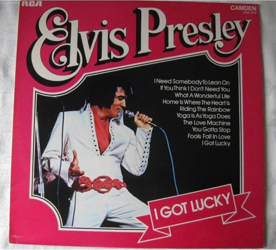 1. LP Elvis I Got Lucky, Ophalen of Verzenden, Zo goed als nieuw, Pop