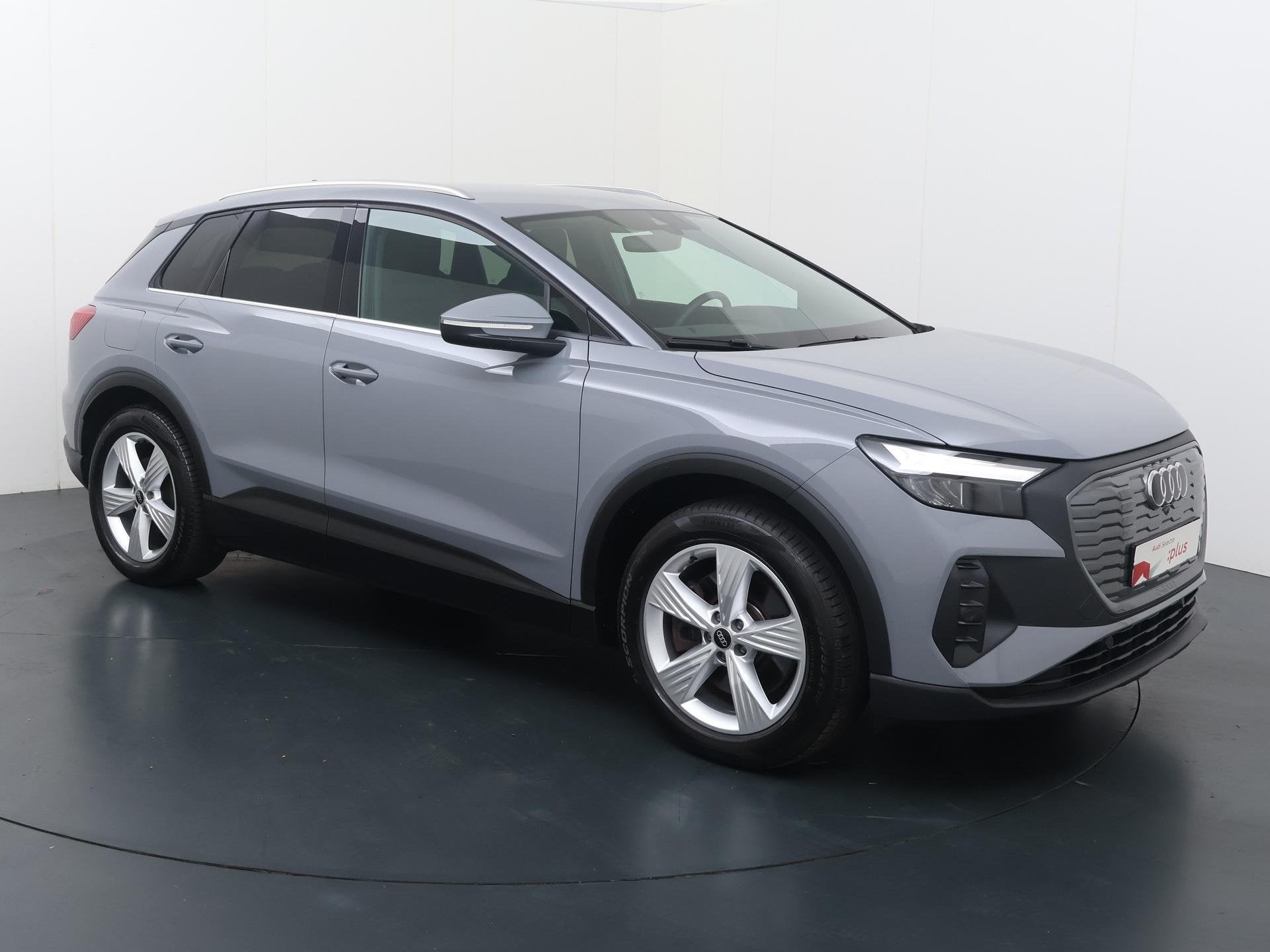 Audi Q4 e-tron 40 Edition 77 kWh | 204 PK | SoH 95% | Climat, Auto's, 12 maanden, Gebruikt, Zwart, 511 km