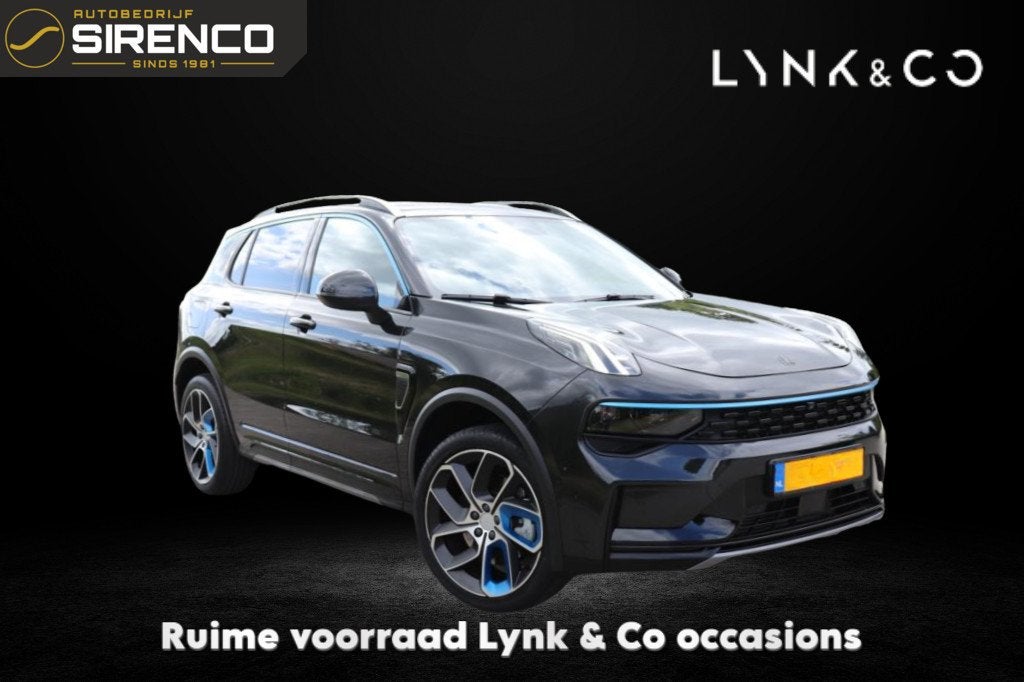 Lynk & Co 01 1.5 | Plug-in hybride | 20 " wielen | panoramad, Stof, Met garantie (alle), Automatische klimaatregeling, Bedrijf