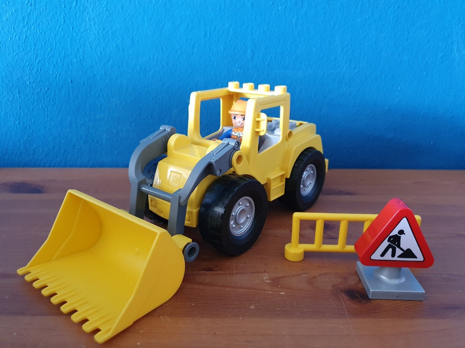 Duplo grote bulldozer voorlader 10520, Ophalen of Verzenden, Gebruikt, Duplo