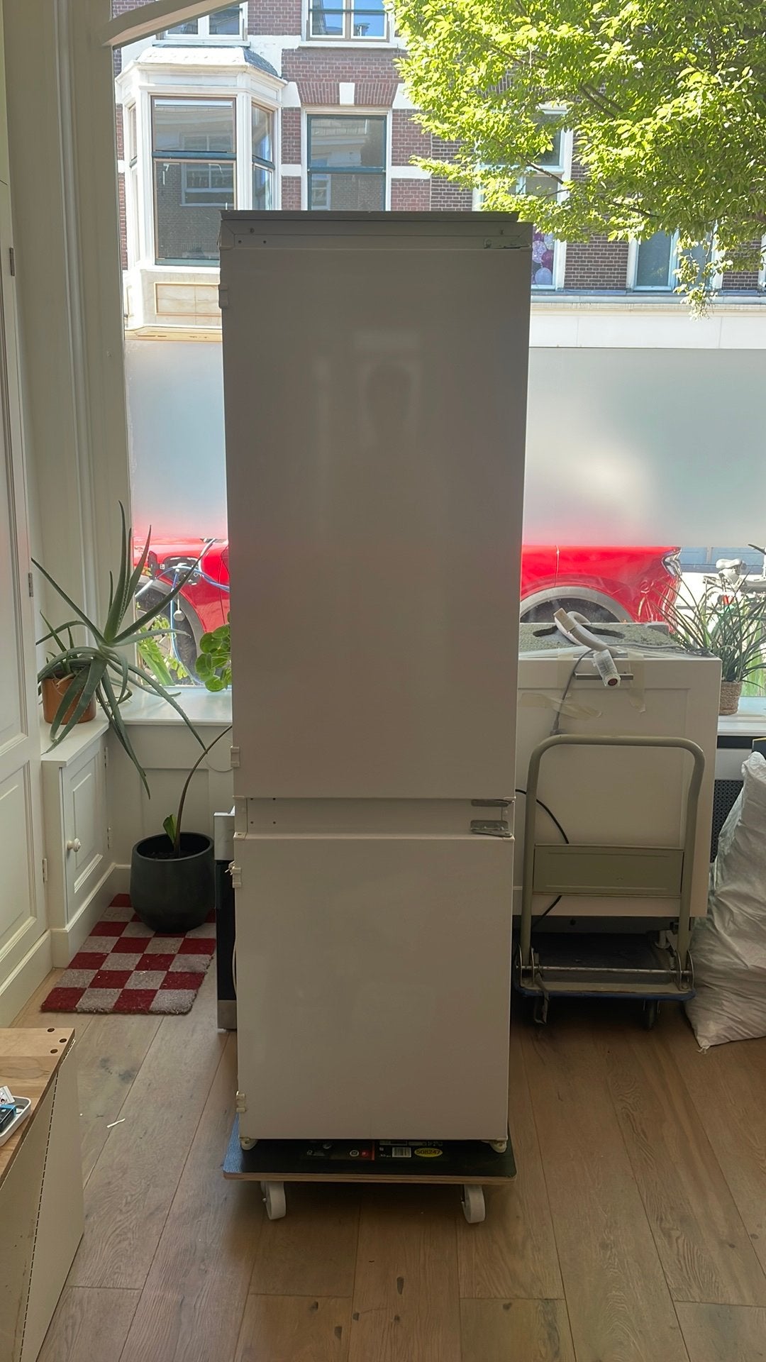 Inbouw Pelgrim Koel-vriescombinatie PKS5178V - 274L, Ophalen, Gebruikt, 200 liter of meer, Met aparte vriezer