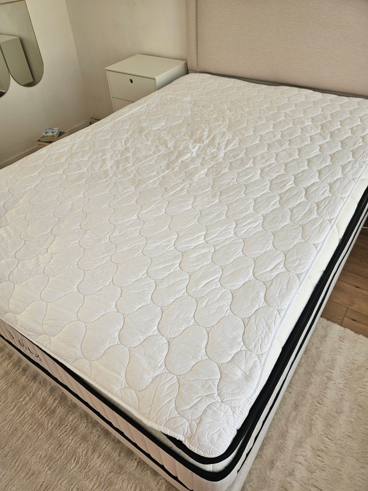 Dreamzone topper voor bed van 140 x 200, Ophalen, Tweepersoons, 140 cm