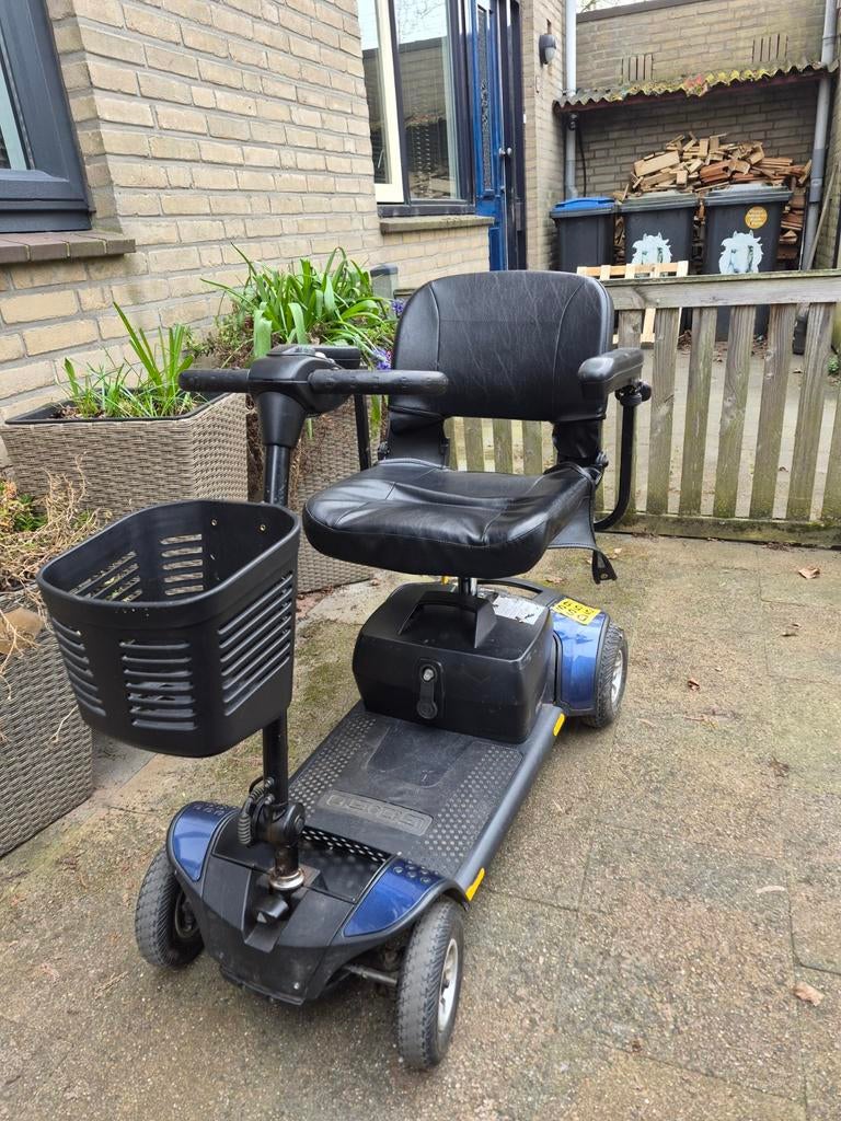 Inklapbare scootmobiel, Diversen, Brommobielen en Scootmobielen, Ophalen, 10 km/u of minder, 26 t/m 35 km, Gebruikt