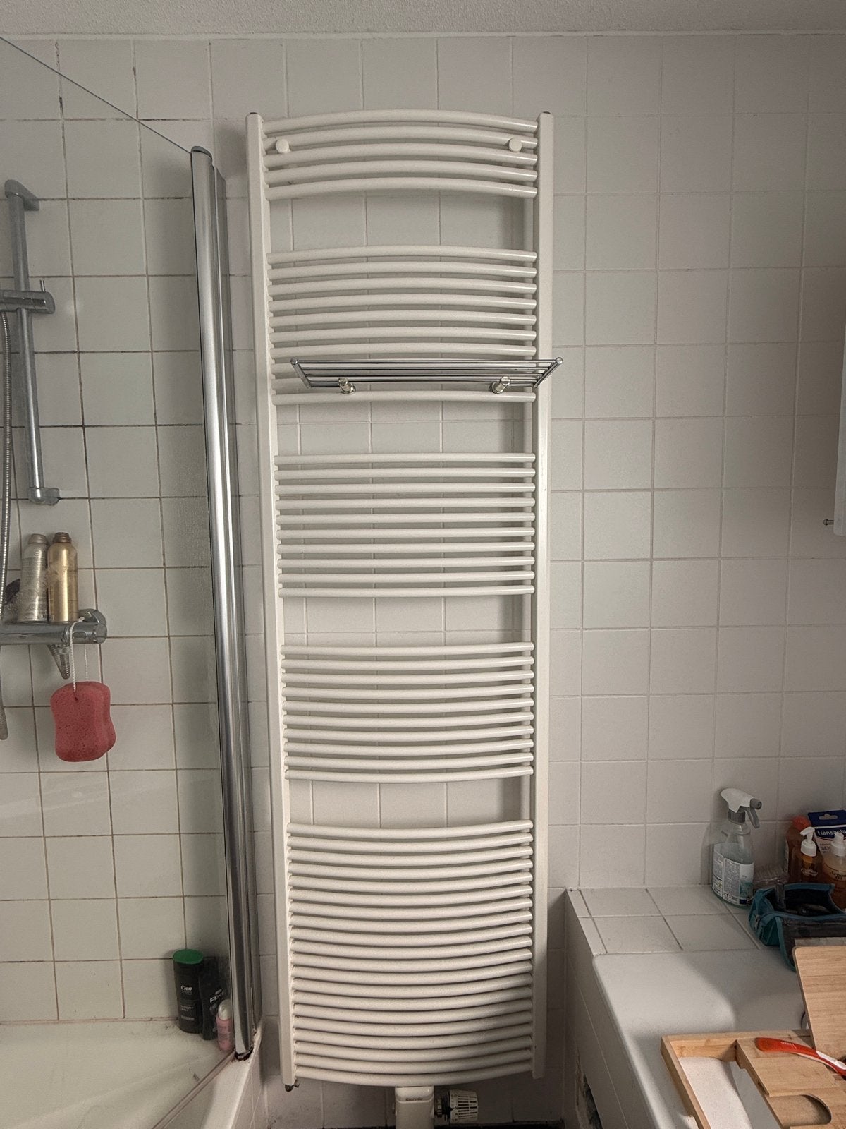Handdoekradiator voor badkamer, Ophalen, Gebruikt
