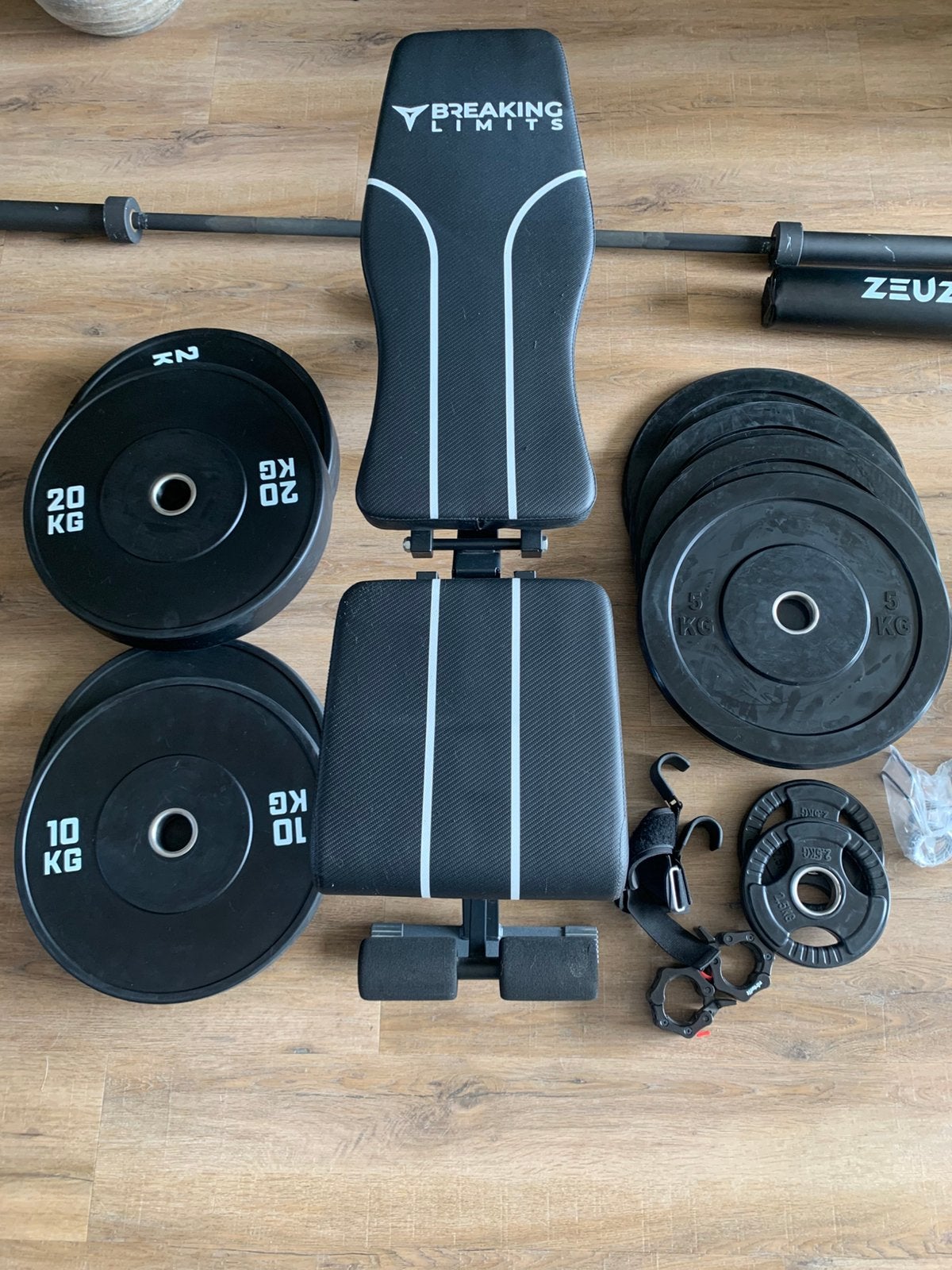 z.g.a.n. Complete Fitness set, Ophalen, Zo goed als nieuw, Halterset