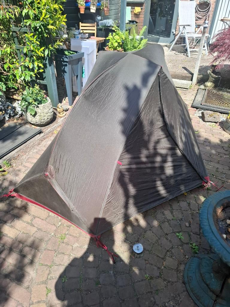MSR FreeLite 1 – trekkerstent (2016 versie), Caravans en Kamperen, Tenten, Ophalen of Verzenden, Gebruikt, Tot en met 2